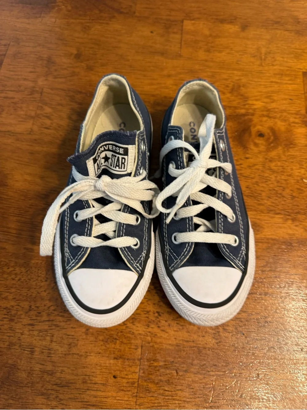 Converse Chuck Taylor All Star Low Top Navy Blue Kids Size 12
